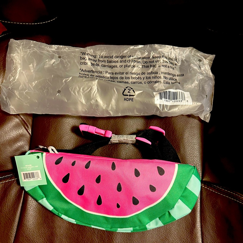 NWT Ulta Watermelon Belt Bag and Koozie- Fanny pack
